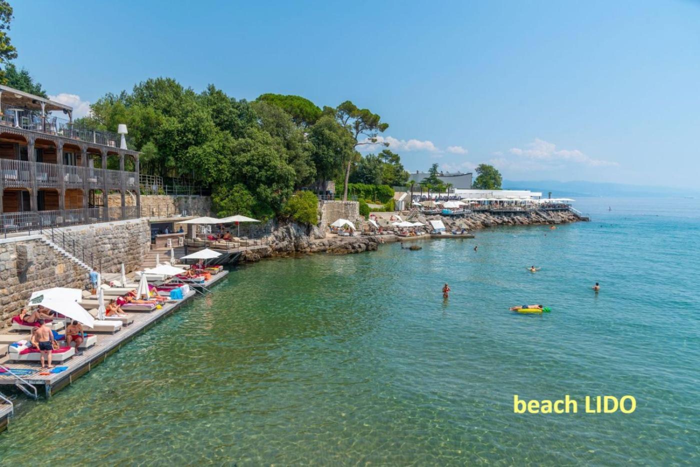 Milena Apartment Opatija Волосько Екстер'єр фото